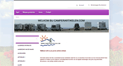 Desktop Screenshot of camperartikelen.com